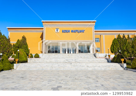 Palace of Culture in Penjikent city, Tajikistan Palace of Culture in Penjikent city, Tajikistan 129953982