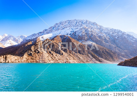 Seven Lakes in Fann mountains in Tajikistan Seven Lakes in Fann mountains in Tajikistan 129954001