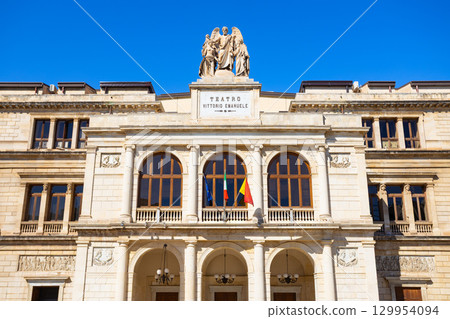 Teatro Vittorio Emanuele theatre in Messina, Sicily 129954094