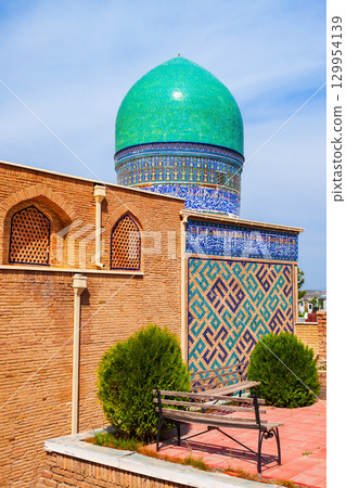 Shah i Zinda mausoleum in Samarkand Shah i Zinda mausoleum in Samarkand 129954139