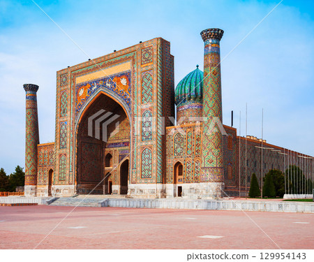 Registan Sher Dor Madrasa in Samarkand 129954143