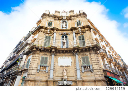 Quattro Canti square, Chiesa San Giuseppe Teatini Church Quattro Canti square, Chiesa San Giuseppe Teatini Church 129954159