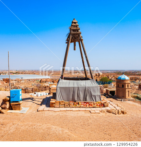 Mizdahkan Necropolis near Nukus city, Uzbekistan Mizdahkan Necropolis near Nukus city, Uzbekistan 129954226