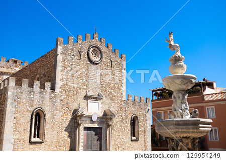 Saint Nicholas Cathedral or Duomo di Taormina, Sicily 129954249