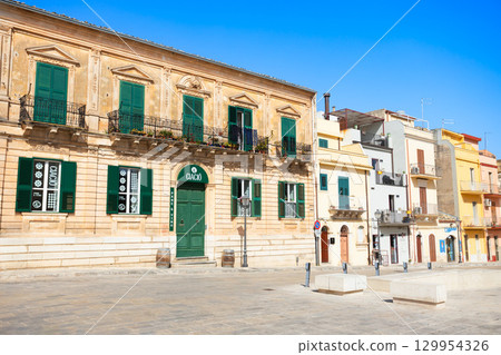 Beauty cafe Ciacio building in Ragusa, Sicily 129954326