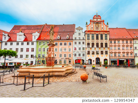 Hauptplatz main square, Landsberg am Lech Hauptplatz main square, Landsberg am Lech 129954347