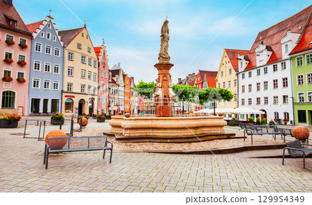 Hauptplatz main square, Landsberg am Lech Hauptplatz main square, Landsberg am Lech 129954349