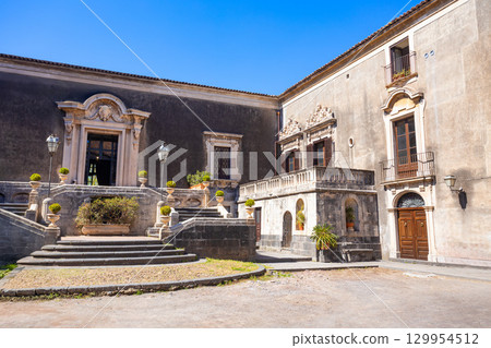 Palazzo Biscari is palace and museum in Catania, Sicily 129954512