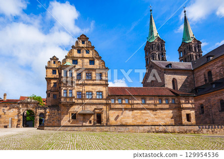 Bamberg old town, Bavaria in Germany Bamberg old town, Bavaria in Germany 129954536