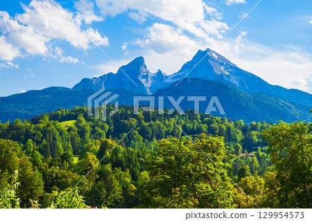 Watzmann mountain in Bavarian Alps, Germany 129954573