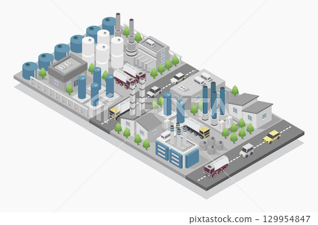 Isometric Industry 129954847