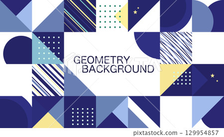 Geometric pattern abstract background Geometric pattern abstract background 129954857
