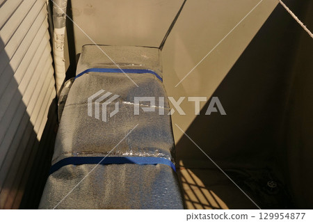 空調室外機隔熱板DIY 129954877