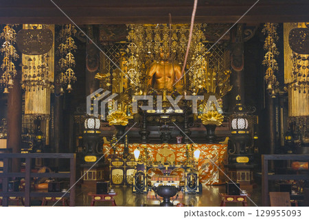 Inside the main hall of Saikyoji Temple in Otsu, Shiga 129955093
