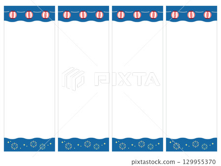 夏季節日菜單,菜單模板02 夏季節日菜單,菜單模板02 129955370