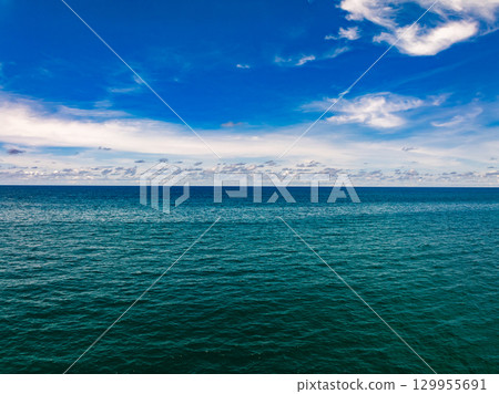 Beautiful sea summer landscape nature view background,Amazing tropical nature seascape background Beautiful sea summer landscape nature view background,Amazing tropical nature seascape background 129955691