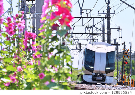 鐵路私營鐵路：東武伊勢崎線特急「自由兩毛」9號500系 129955884