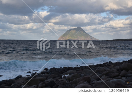 Hachijo Kojima Island from Yokoma Beach 129956459