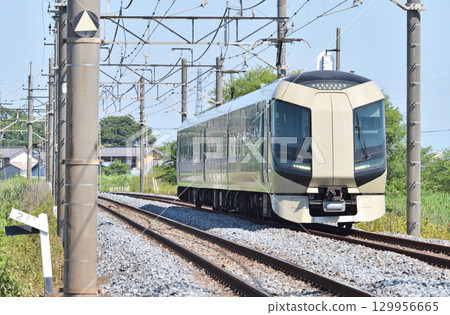 Railway: Tobu Isesaki Line Limited Express Liberty Ryomo No. 12 500 series 129956665