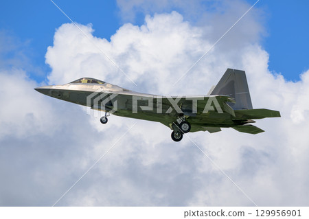 Fighter aircraft in flight Fighter aircraft in flight 129956901