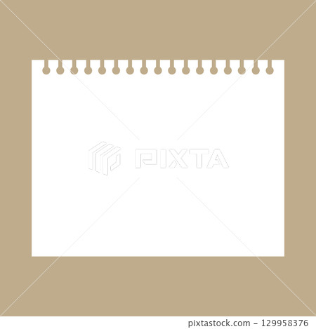 記事本框架 1 記事本便箋 1 張 129958376
