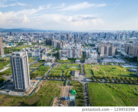 台中市北屯區土地調整第十四期城市發展鳥瞰圖 129958399