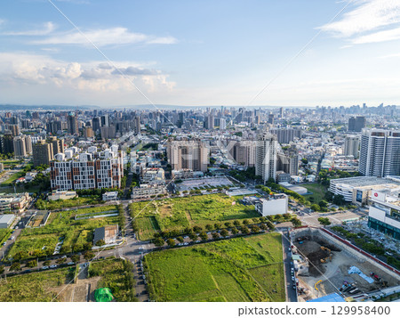 台中市北屯區土地調整第十四期城市發展鳥瞰圖 129958400