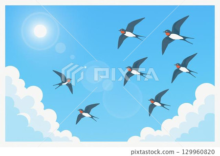 藍天燕子 藍天燕子 129960820