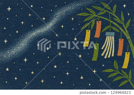 七夕形象銀河丹澤 129960823