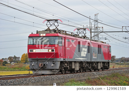 Tohoku Main Line Higashiwashimiya-Kurihashi JR Freight EH500-38 (Sendai) Tohoku Main Line Higashiwashimiya-Kurihashi JR Freight EH500-38 (Sendai) 129961589