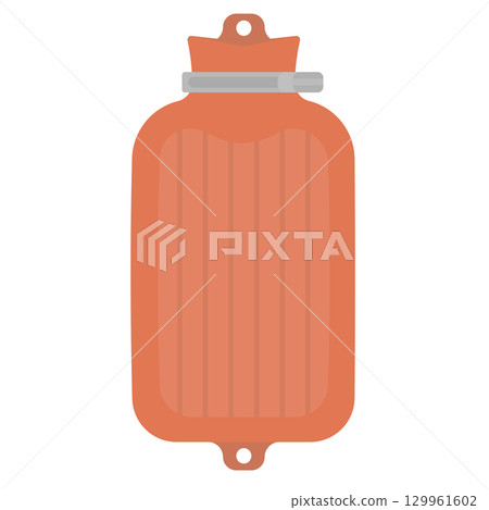 Illustration of a water pillow Illustration of a water pillow 129961602