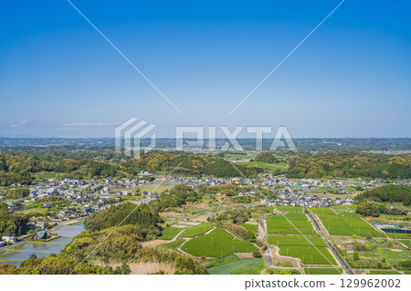 Scenery around Takatenjin Castle ruins in Kakegawa City (Shizuoka Prefecture) 129962002