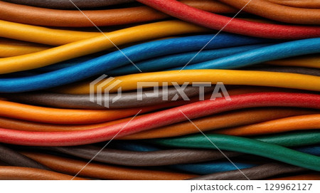 Colorful twisted licorice candy background Colorful twisted licorice candy background 129962127