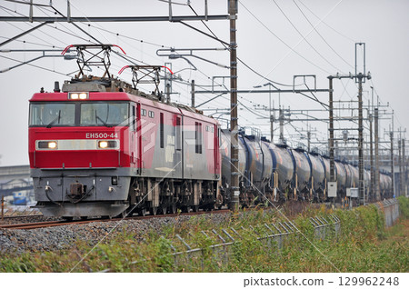 東北幹線、栗橋東鷲宮、JR Freight、EH500-44(仙台) 東北幹線、栗橋東鷲宮、JR Freight、EH500-44(仙台) 129962248