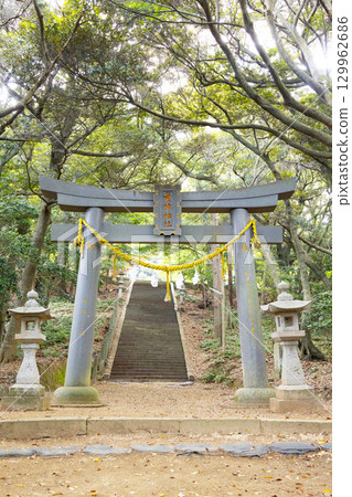 Tsushima Province Ichinomiya, Kaijin Shrine, Third Torii Gate 129962686