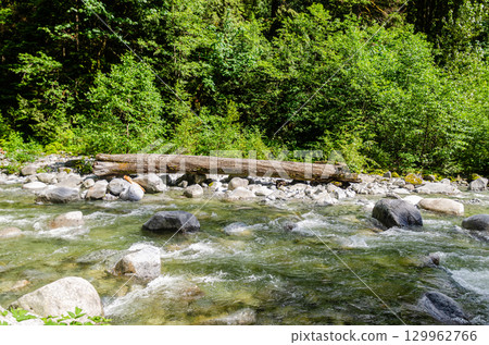 Kettle River near Cascade Falls located Northeast of Mission, British Columbia, Canada 129962766