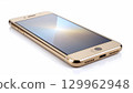逼真時尚的金色奢華智慧型手機 129962948