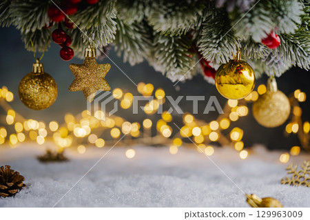 Christmas Holiday Background 129963009