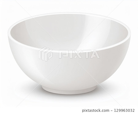 一個簡單的碗。餐具。 AI 產生的影像。 一個簡單的碗。餐具。 AI 產生的影像。 129963032