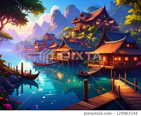 超凡脫俗的漂浮建築 129963148