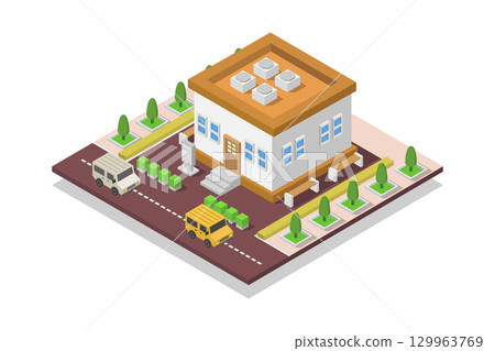 Isometric Museum 129963769