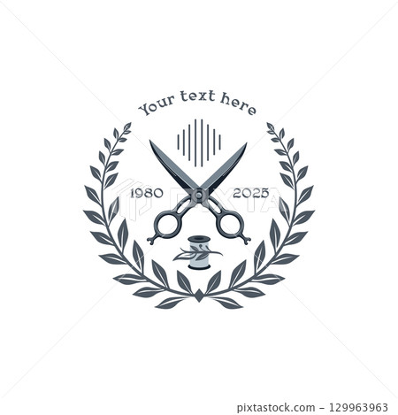 Elegant Scissors Logo Design for the Hair and Beauty Industry Elegant Scissors Logo Design for the Hair and Beauty Industry 129963963