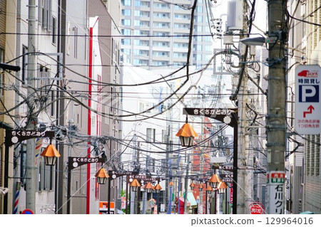 本鄉三丁目附近的菊坂路 129964016