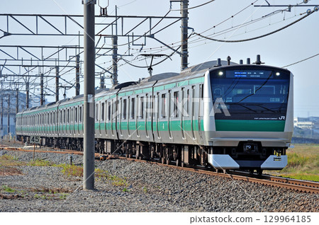 Kawagoe Line Minami-Furuya-Sashiogi JR East E233 Series 7000 Series 129 (Kawagoe) 129964185