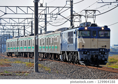 川越線，南古谷指荻木，JR東日本，EF64-1031（長岡）+ 205系列，Hae28（川越），停產 129964188