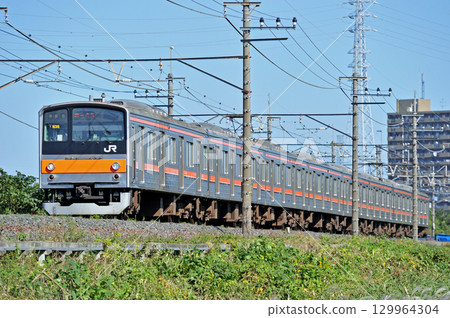 武藏野線 東川口 - 東浦與 JR 東日本 205 系列 M36 列車（幕張） 129964304