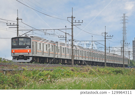 武藏野線 東川口 - 東浦與 JR 東日本 205 系列 M16 列車（幕張） 129964311