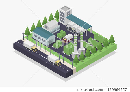 Isometric Industry 129964557