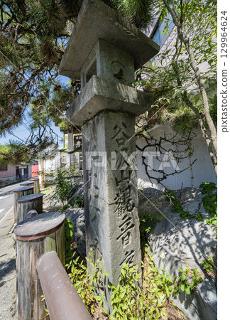 中山道赤坂宿沿線風景 129964624