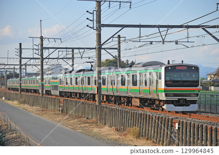 JR東日本 E231系列 1000系列 K-36（神津） 岡部至深谷之間的高崎線 129964845